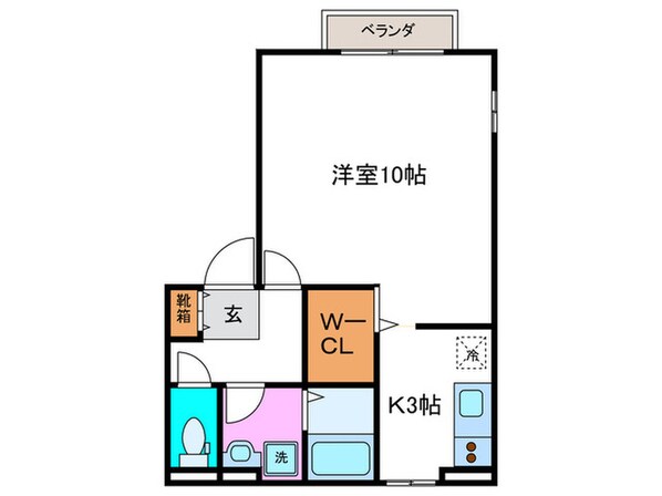 ミュルサンヌ桜の物件間取画像